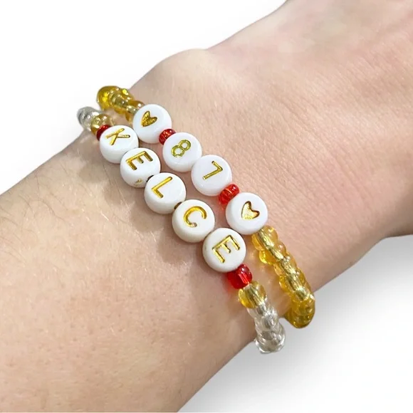 Handmade Jewelry Travis Kelce Swiftie Friendship Bracelets